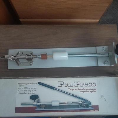 Pen Press, the perfect device for pressing pen components together!