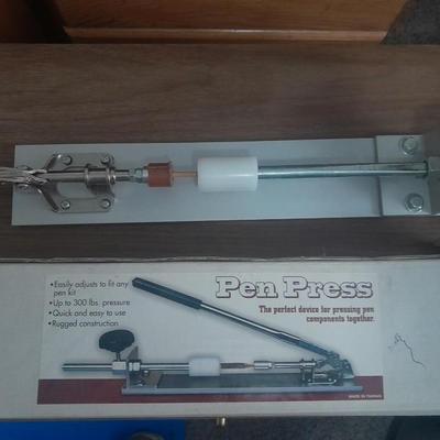 Pen Press, the perfect device for pressing pen components together!