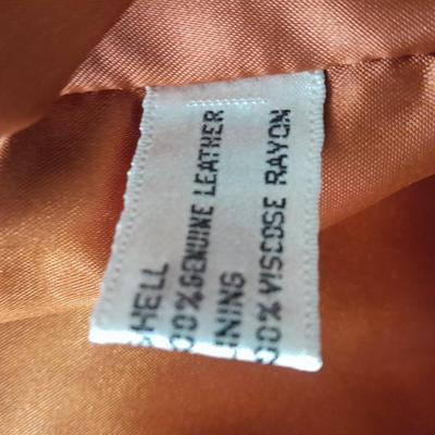 Vintage 100% Genuine Leather J. Sully Coat size 46