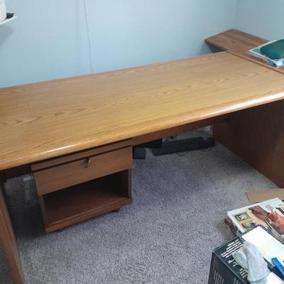 Oak Office Desk