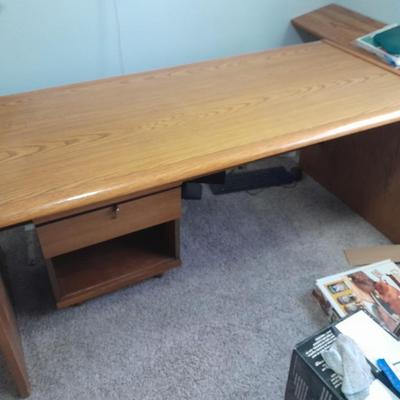 Oak Office Desk