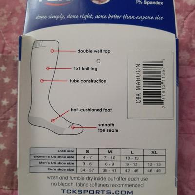 Package of Men's L/G New Briefs and 2 packs of new socks