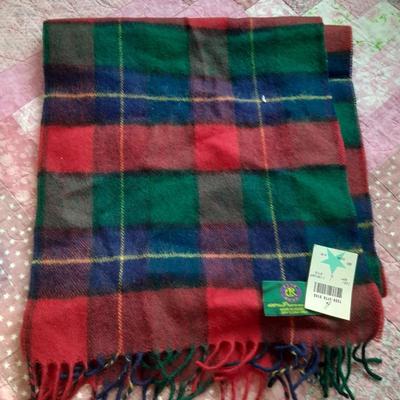 John Weitz Down Winter coat and hood with hat, and 100% pure new wool scarf