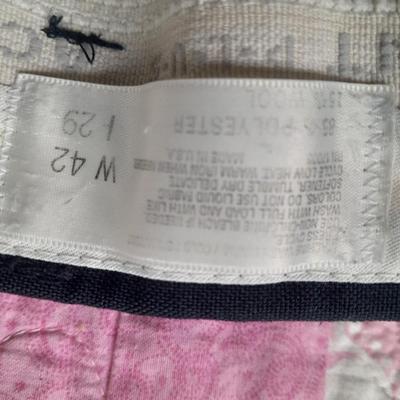 6 pair of Men's pants Sheplers, 42, Flexslax, Kentworth, and more