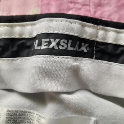 6 pair of Men's pants Sheplers, 42, Flexslax, Kentworth, and more