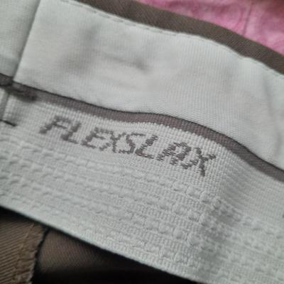 6 pair of Men's pants Sheplers, 42, Flexslax, Kentworth, and more