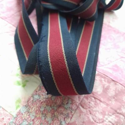 Two Clip on Suspenders and Two leather belts