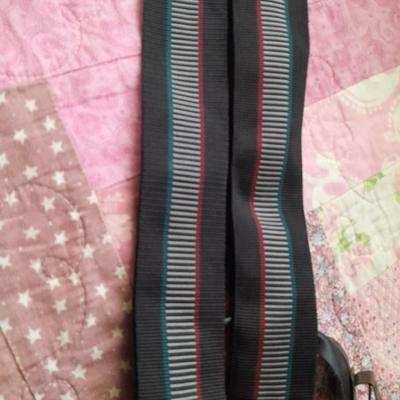 Two pairs of Suspenders and Two leather belts