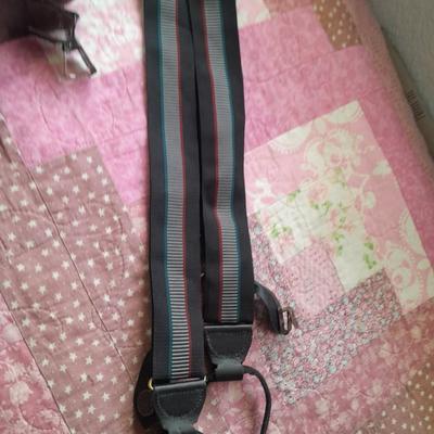 Two pairs of Suspenders and Two leather belts