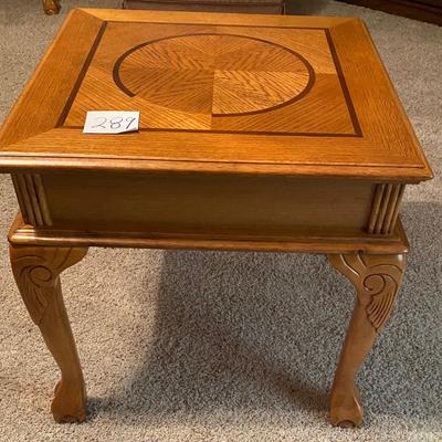 Beautiful Square End Side Table