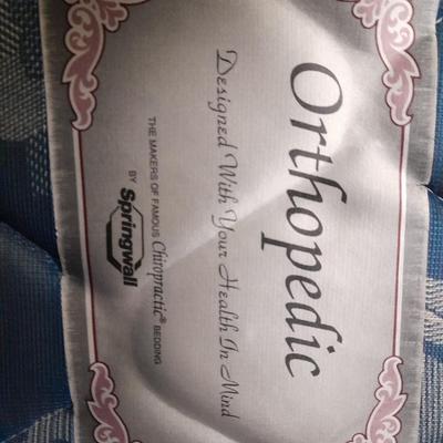 Twin Sized bed, with bedding, headboard, Footboard, Mattress and Box springs