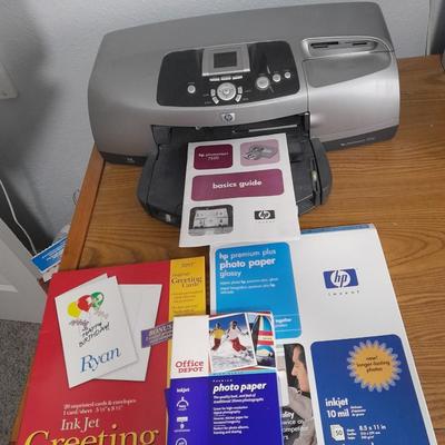 HP Photosmart 7550 Printer with extras