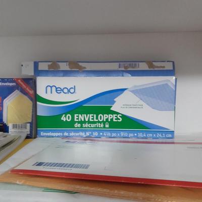 Shipping / Office supplies, photo paper, Envelopes, and more