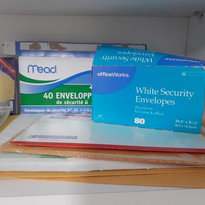Shipping / Office supplies, photo paper, Envelopes, and more