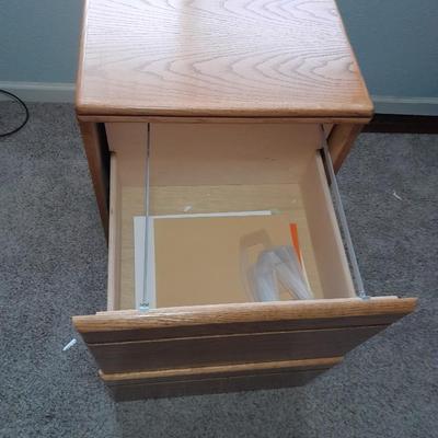 Oak Filing cabinet