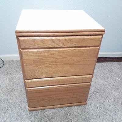 Oak Filing cabinet