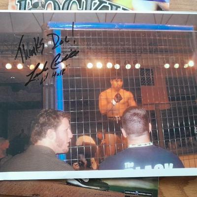 Autographed Sports memorabilia