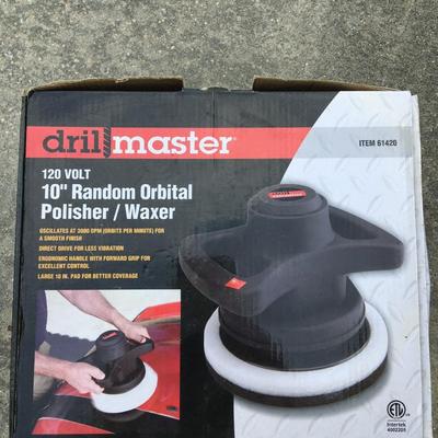 drillmaster 10" Random Orbital Polisher/Waxer