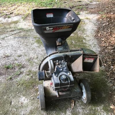 Shredder, Gas Powered Leaf Shredder, 5 Hp 