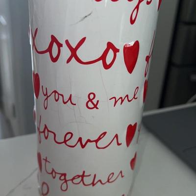 I LOVE YOU vase