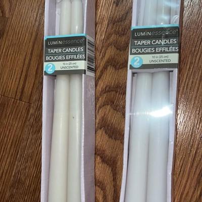 lot of 2 candles