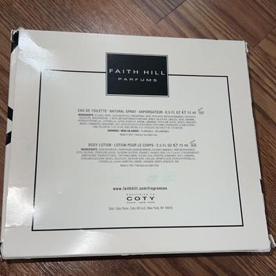 Faith hill perfume and lotion