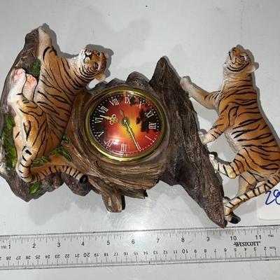 tiger clock