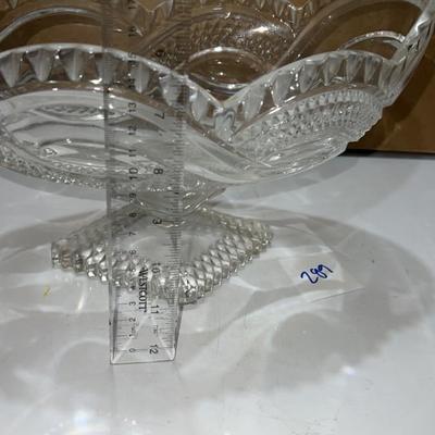 crystal bowl or candy holder decor