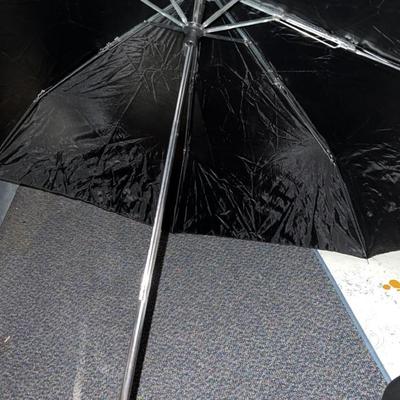 black umbrella
