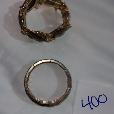 beautiful 2 green bracelets