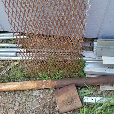 T-Posts, Metal mesh grating, Aluminum poles, Garden posts and more