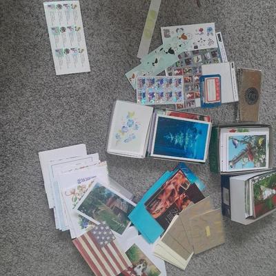 Huge variety of greeting cards and some stickers