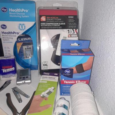 Medical braces and wraps