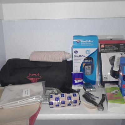 Medical braces and wraps