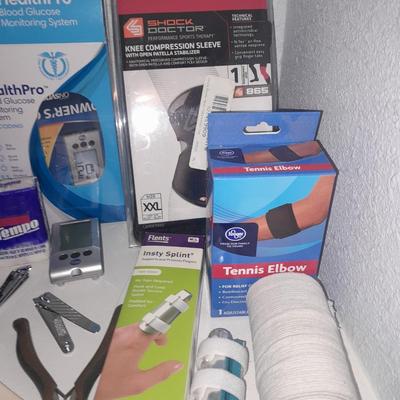 Medical braces and wraps