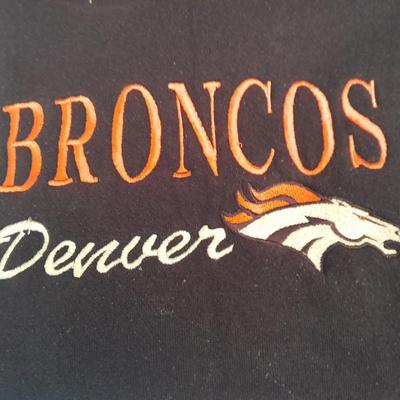 Signed Bronco's Hat a Bronco's sweater and a hat form Personalized for John