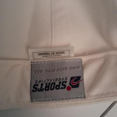 Signed Bronco's Hat a Bronco's sweater and a hat form Personalized for John