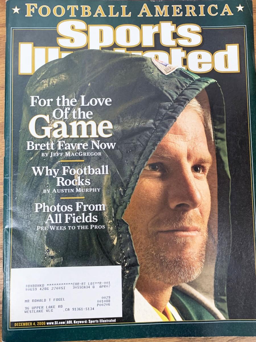 Sports Illustrated Magazine 2006 Brett Favre Issue