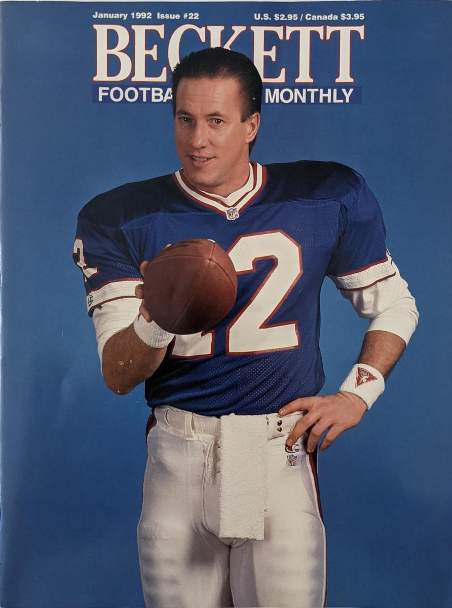 beckett-football-card-monthly-january-1992-issue-22-estatesales