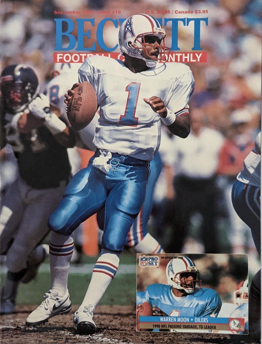 beckett-football-card-monthly-magazine-september-1991-issue-18