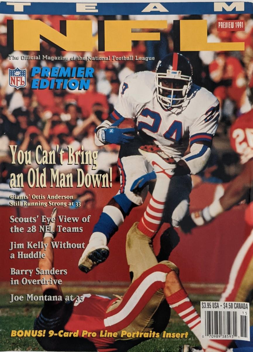 Team NFL Magazine Preview 1991