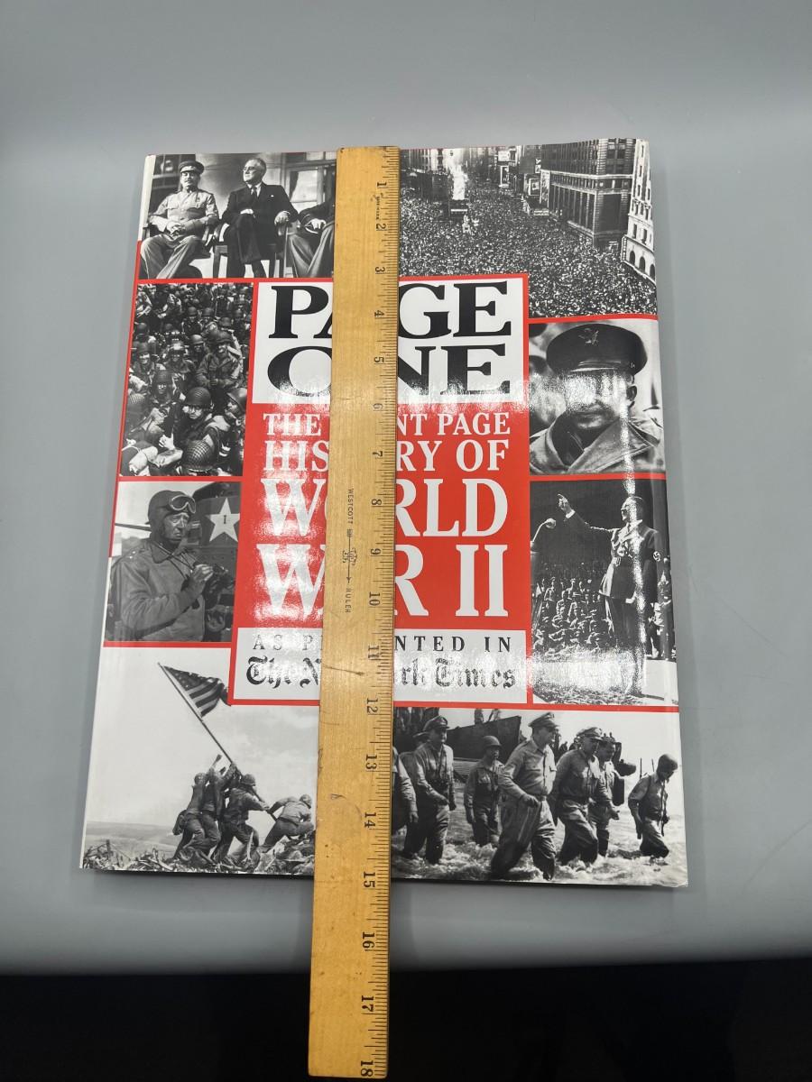 Vintage New York Times Page One The Front Page History of