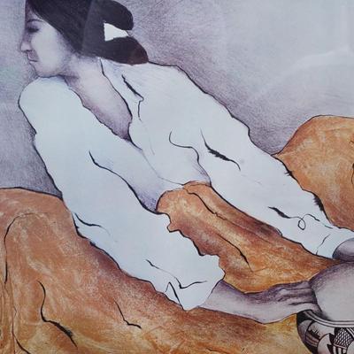 R.C GORMAN PHOTO PRINT QUALITY FRAMED