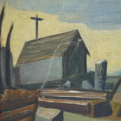 1940-50'S IMPRESSIONIST OIL ON BOARD SIGNED HW HEIN