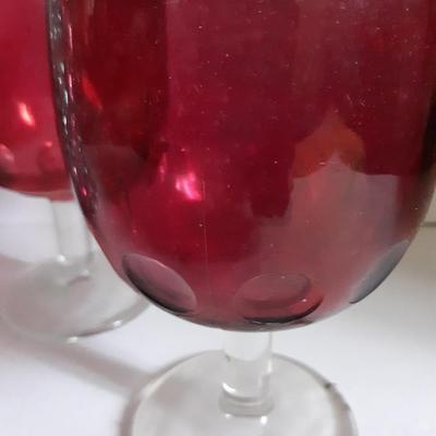 Cranberry Glass Lot 