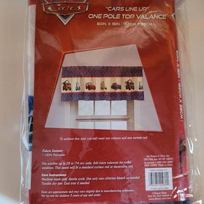 Disney Pixar CARS Pole Top Valance
