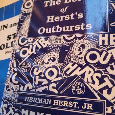 Stamp Collector's Book Lot - Herman Herst Jr.