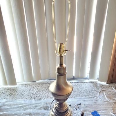 Brass Lamp 34 in