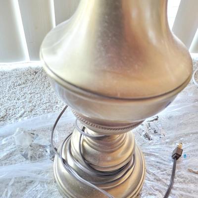 Brass Lamp 34 in