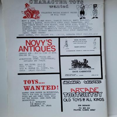 Antique Toy World Vintage Catalog- Ephemera Lot #3